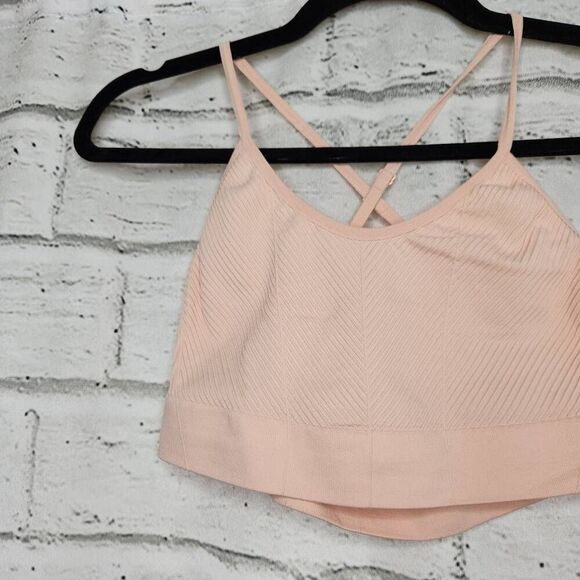 ThirdLove Kit Undergarments Pull On Bra Pink Peach Womens Large Unlined Bralette - Picture 5 of 8